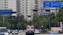 수원 지식산업센터 도로표지판 없어 도로 원점