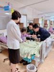 장덕천 부천시장, 다니엘 병원 장기입원 국가유공자 찾아 위문