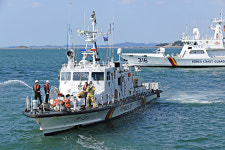 평택해경, 아프리카돼지열병 해상 유입 차단