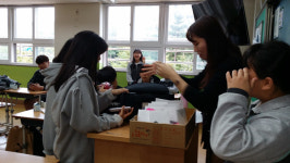 하남 덕풍중학교, 애플데이행사 진행