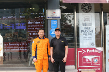 의정부소방서, 롯데리아 녹양점 안전관리  우수업소 인증