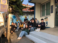 안양 만안청소년의집 징검다리, 벽화 그리기 등 활기찬 마을 만들기  활동