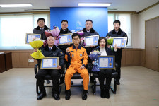 군포소방서, 화재진압 유공 시민 표창 수여