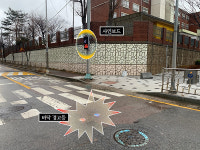 하남 덕풍초교 등 5개교 교차로 알리미 7곳 설치 완료