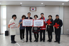 운서동주민자치위원회- 통장자율협의회, 2020 적십자 특별회비 350만 원 전달