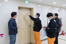 안양 평촌 학원가 대상 비상구 등 실태 점검