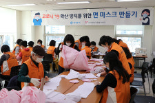 안양소방서 의용소방대 마스크 제작·약국 일손 돕기 등 봉사 활동