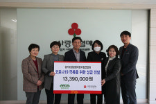 경기도공공형어린이집연합회, 경기사랑의열매에 코로나19 극복 성금 기탁