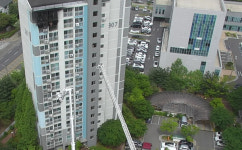 인천 남동구 논현동 아파트 14층서 화재… 주민 2명 연기 흡입