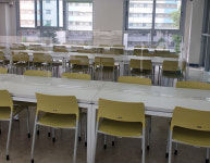 광명시 경로식당 투명가림막 설치