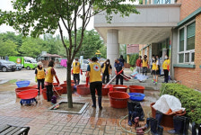 적십자 구리지구 봉사회, 사랑의 이동세탁 봉사활동