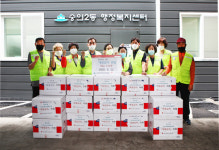 인천시 미추홀구 숭의2동 지역사회보장협의,  사랑의 계절김치 나눔행사 가져