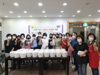 인천 산곡4동 사회보장협, 홀몸노인에 삼계탕 대접