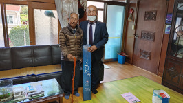 가평군 청평면, 100세 어르신에 장수지팡이 청려장 전달