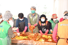 하남 미사1동 새마을회-한채당, 사랑의 명품 김장김치 행사