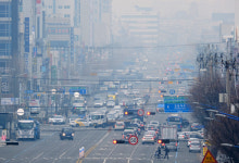 미세먼지로 시계 제로