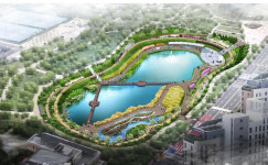 광명시, KTX광명역 인근 새빛공원 내 자경저류지 시민 휴식공간 새롭게 조성