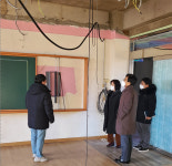 포천교육지원청, 학교 석면 제거 사업 현장 2곳 점검