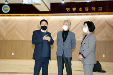 수원시의회 김기정 부의장, 영통초 교육환경 개선 논의