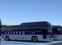 車 소독+자발적 거리 두기 활성화 삼정고속, 코로나 시대 안전주행