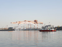 김포소방서, 아라여객터미널서 수난사고 대응 합동훈련 실시