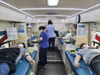 경기 수원월드컵경기장관리재단 직원들 혈액 수급 안정화 위한 사랑의 헌혈 동참