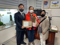 의정부시 송산1동, 우리동네 천사통장 활동 우수자 3명 표창