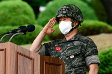 제26대 해병대 제2사단장 정수용 소장 취임식