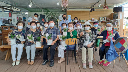 남동구노인복지관, 백신맞고 체험가자
