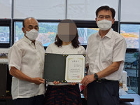 뉴서울CC, 광주시 광남1동 추천 4명에 장학증서 수여