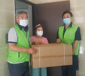 광주시 송정동 협의체, 1인 가구 취약계층에 냉방용품 전달