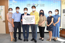 하남시청 구내식당 운영위원회 | 하남시학교운영위원협의회, 하남시에 100만 원 상당 덴탈 마스크 1만 장 기탁