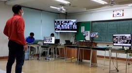하남 신장중 온라인 학교스포츠클럽 홈트레이닝 프로그램 진행