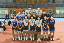 오산 성호고 롤러선수단 제102회 전국체전서 메달 3개 획득