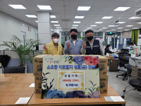 동두천시 빙그레봉사회, 소요동 어려운 이웃에 세탁 세제 10박스 기탁