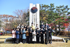 광복회 하남시지회, 3.1독립운동기념비 앞 순국선열 참배식 가져