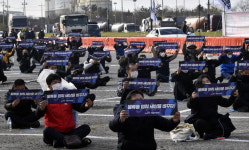 화물노동자들 안전하게 일할 권리 달라