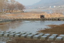 하남시, 당정뜰 내 산곡교부터  0.5km 구간 자전거도로-보행로 분리