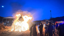 연천군 청산면 백의1리, 풍년기원 달집태우기 대보름행사