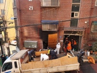 인천소방본부와 신흥동 행정복지센터, 화재 피해 가정 위한 주택 복구 지원활동