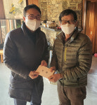 가평군 북면행정복지센터,  3·1절 맞아 광복회원 5명 위문