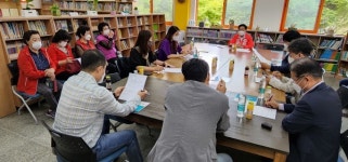 주광덕 남양주시장 후보, 별내면 청학리 민들레작은도서관에서 주민 간담회 가져