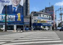 욕설 난무…도 넘은 선거 펼침막 철거