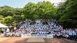 아름다운 계양산 둘레길 걷기 3년 만에 함께하니 더 즐겁네
