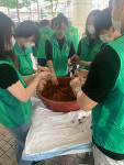 의정부 호원2동 새마을지도자협, 탄소중립 환경교육 EM 흙공 만들기 실시