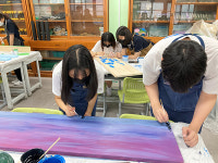 안양 범계중, 기술·가정 시간 목공 실습 학생들로부터 호응