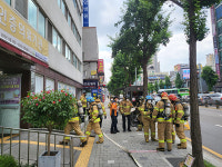 광명소방서, 예지원요양병원서 적응훈련·화재 예방 안전 컨설팅
