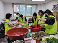 미추홀구 문학동 사회보장협 노인들에 반찬 봉사