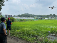 의왕농협·NH농협 의왕시지부, 드론방제 무상 지원