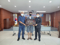 가평군 설악면 지역사회보장협의체,  감동피자에 따뜻한 동행 나눔가게 현판 전달